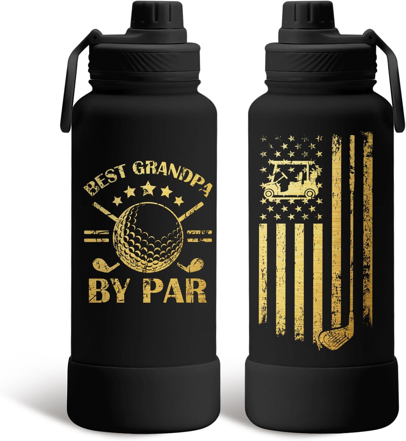 Pickleball 34oz Water Bottle with Spout Lid, Insulated Stainless Steel Travel Cup, Double Wall Vacuum Tumbler for Women Girls Ladies, Birthday Christmas Gift for Pickleball Lovers (1 pc)