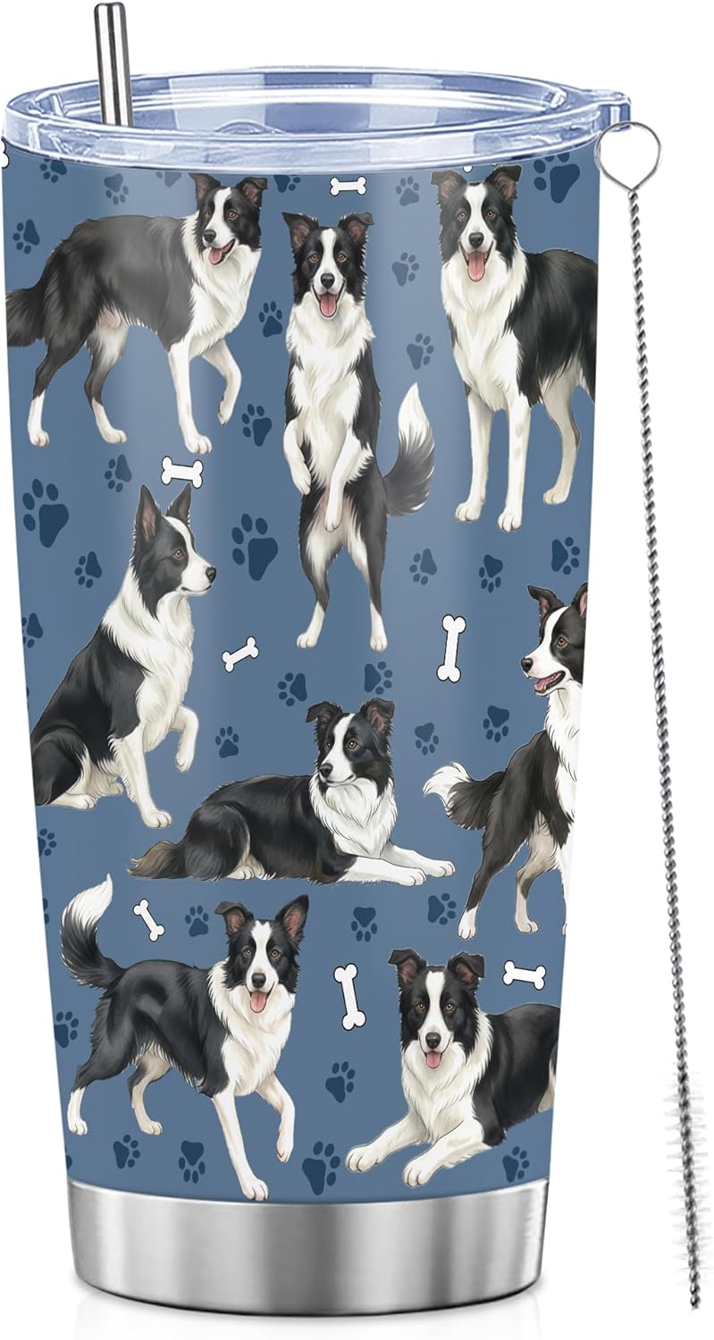 Beagle Gifts for Women Men, 40oz Stainless Steel Insulated Tumbler Travel Cup Mug, Funny and Unique Beagle Gifts for Dog Lover - Colors A
