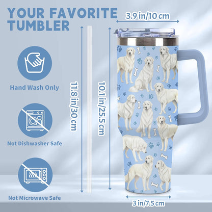 Beagle Gifts for Women Men, 40oz Stainless Steel Insulated Tumbler Travel Cup Mug, Funny and Unique Beagle Gifts for Dog Lover - Colors B