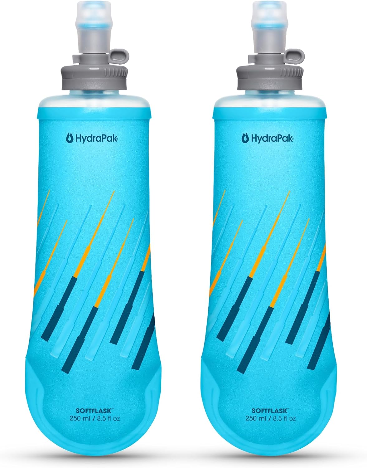 HydraPak SoftFlask - Collapsible Nutrition Flask (150ml or 250ml) - BPA Free, Easy Open Cap, Foldable, Lightweight