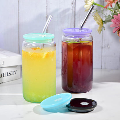 10 Pcs 20 oz Tumbler Lid Plastic Skinny Tumbler Lid Replacement Splash Resistant 20 oz Silicone Sliding Skinny Tumbler Lids, BPA Free, Straw Friendly, Multi-Colored