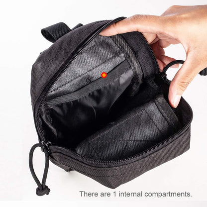 Upgraded Sports Water Bottles Pouch Bag, Tactical Drawstring Molle Water Bottle Holder Tactical Pouches, Travel Mesh Water Bottle Bag Tactical Hydration Carrier