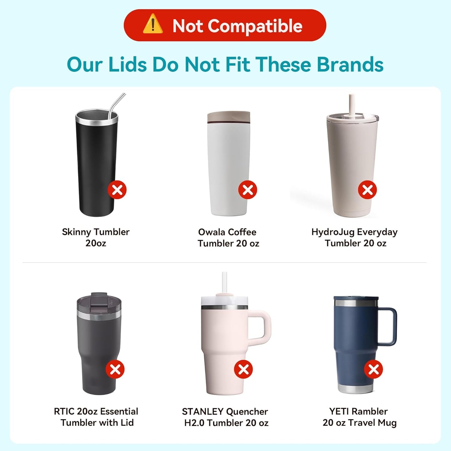 30 oz Tumbler Lid for YETI, 2 Pack Replacement Lids for YETI 30oz Tumbler, 14 oz Mug and 35 oz Straw Mug, Spill Proof Coffee Cup Covers