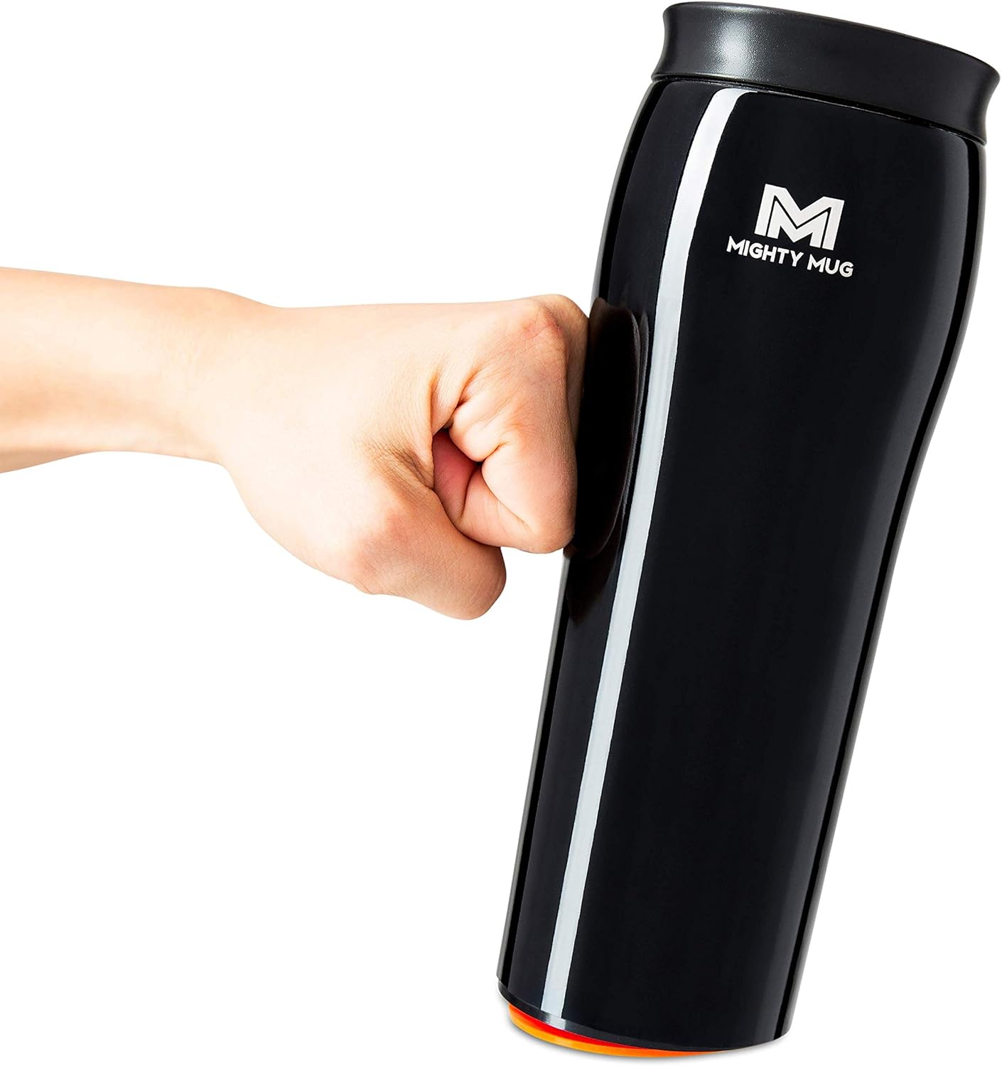 Mighty Mug | The Untippable Mug | Grips When Hit, Lifts for Sips | Insulated Stainless Steel Tumbler | Cupholder Friendly | Gifts for Women Men All | Leakproof | 6 Hour Hot / 24 Cold | 16oz | Teal