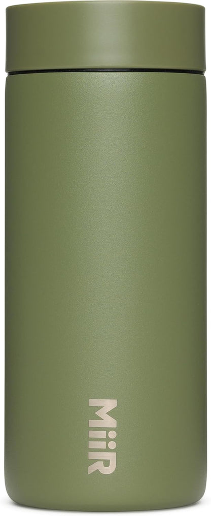 MiiR 360 Traveler, Stainless Steel Double-Wall Vacuum Insulated Tumbler - Leakproof 360 Lid for Easy Sipping on the Go; Perfect for Hot & Cold Drinks