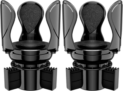 Car Cup Holder Expander, Cup Holder Extender Adapter with Expandable Arm and Adjustable Base, Compatible with Yeti Ramblers 14-64oz, Hydro Flasks 18-64oz Most Coffee Mugs Bottles & Cups
