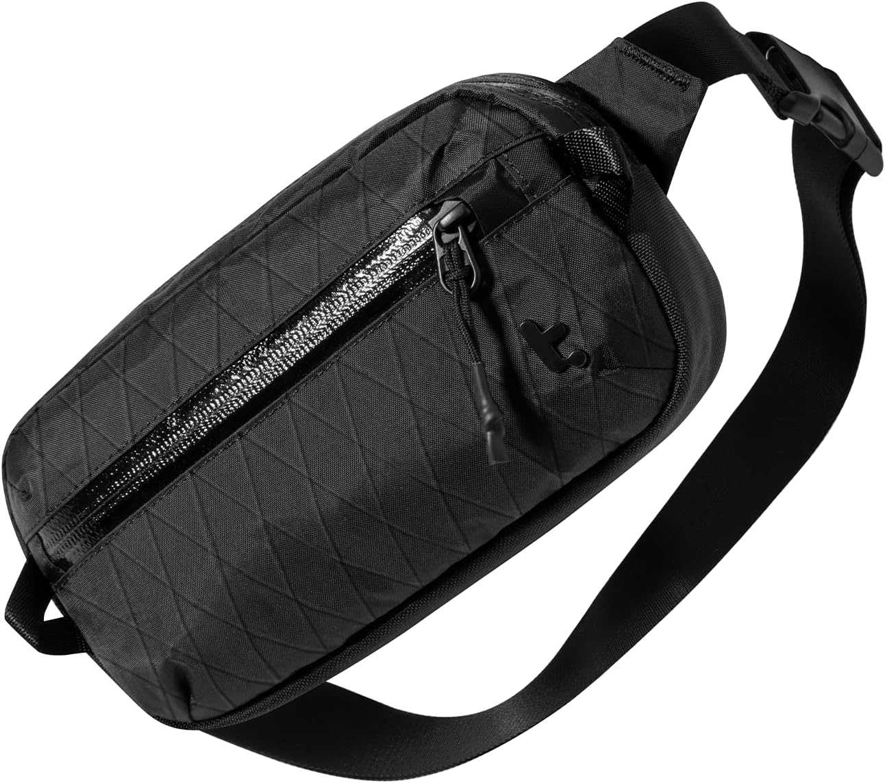 tomtoc 3.5L Sling Bag with RFID Blocking, Crossbody Bag Chest Shoulder Pack for Men and Women, Water-resistant Lightweight Casual Waist Fanny Pack for Travel/Daily Use