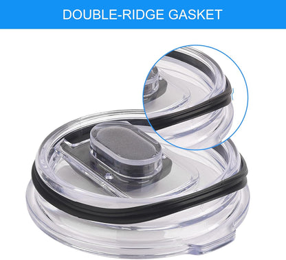 4 Pack Rubber Seal Replacement Compatible with Yeti 20/30 Oz Tumbler Lid, O Ring Gasket for Yeti 10/14 OZ Mug Lid Replacement Silicone Seal Parts