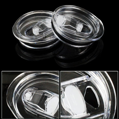 20 oz Skinny Tumbler Replacement Lids Spill Proof Splash Resistant Lids Covers for 2.76in Cup Mouth Compatible with YETI Rambler and More Tumbler Cups (20 oz, 2 Pack)