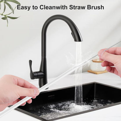 Joshey 8-Pack Replacement Straws for Stanley 30oz Tumbler | Compatible with Stanley IceFlow Flip Straw Lid | BPA-Free Reusable Plastic Drink Straws with 2 Cleaning Brushes