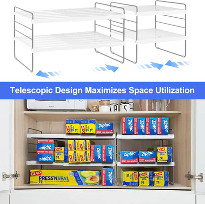 Cirhy Adjustable Water Bottle Organizer Holder for Cabinet, 3-Tier Expandable Water Bottle Storage Rack for Tumblers, Travel Mugs, and Cups – Kitchen Pantry Organization and Storage for Stanley Cups