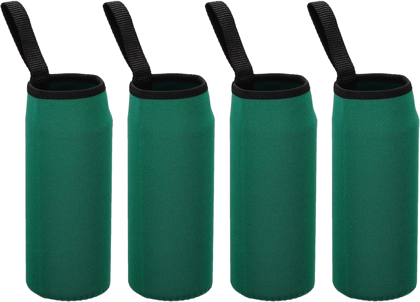 PATIKIL Water Bottle Sleeves, Neoprene Insulated Bottle Bag Holder Carrier Pouch with Finger Strap