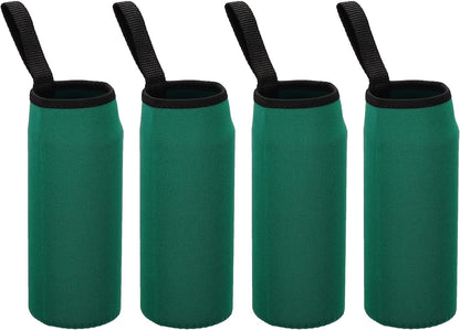 PATIKIL Water Bottle Sleeves, Neoprene Insulated Bottle Bag Holder Carrier Pouch with Finger Strap