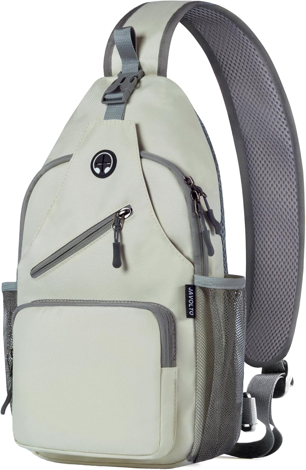 Javolto Sling Bag for Men Crossbody Backpack, Small Sling Backpack Mens Shoulder Bag, Casual Daypack Hiking Bag for Travel