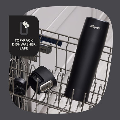 Contigo AUTOSEAL West Loop Vacuum-Insulated Stainless Steel Travel Mug with Easy-Clean Lid 12 oz Blueberry