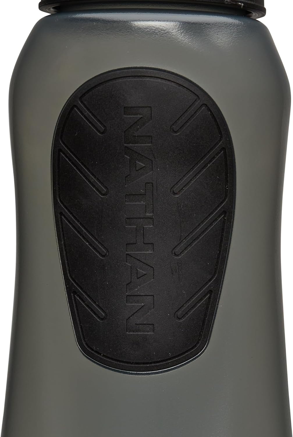 Nathan SpeedDraw 2 Insulated Handheld Running Water Bottle Flask 18oz – Double-Wall Insulation, Ergonomic Grip, Blast Valve Cap, Phone & Key Storage Pockets, Reflective Design