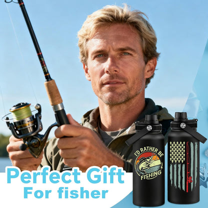 Fufandi Pickleball Gifts - Pickle Ball Dink Responsibly - Christmas, Birthday Gifts for Men, Women, Pickleball Lovers, Player Coach - Pickle Ball Water Bottle 32oz