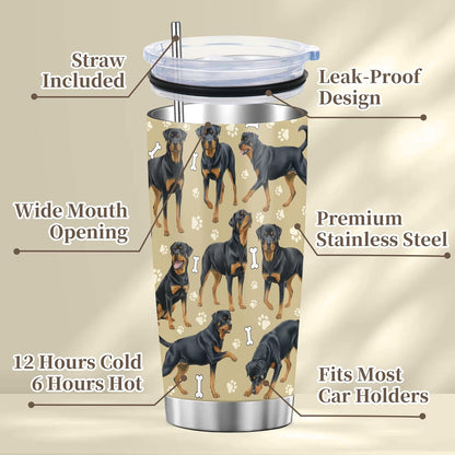 Beagle Gifts for Women Men, 40oz Stainless Steel Insulated Tumbler Travel Cup Mug, Funny and Unique Beagle Gifts for Dog Lover - Colors A