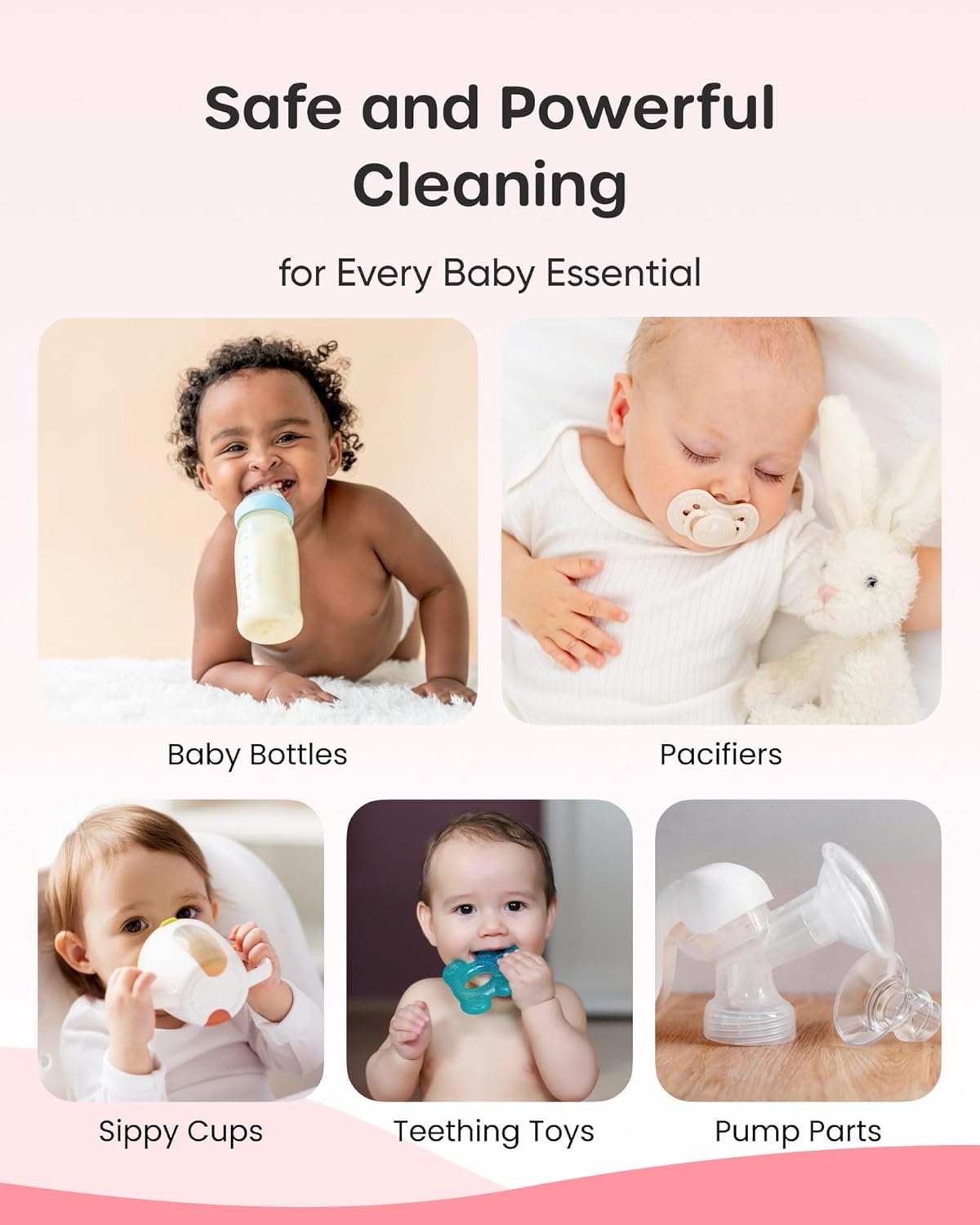 Nuliie 120PCS Detergent Tablets with Sealed Box, Bottle Washer Tablets for Momcozy, Baby Brezza, GROWNSY & Momfann, Removes Milk Residue & Odor, Gentle Formula Safe
