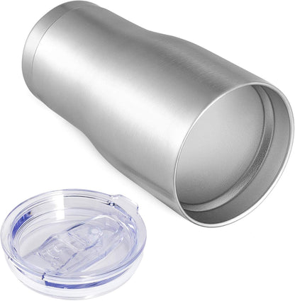 VEGOND 20oz Tumbler Stainless Steel Tumbler Cup with Lid And Straw Vacuum Insulated Double Wall Travel Coffee Mug(Orange 1 Pack)