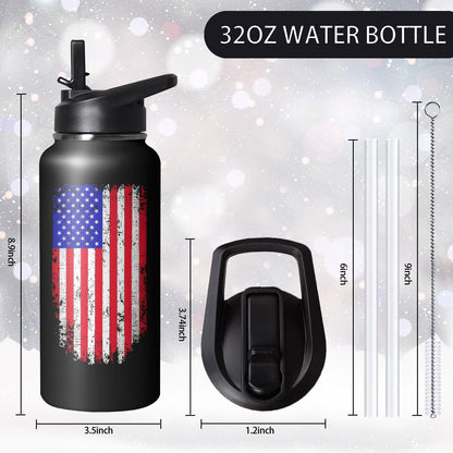 32 oz Pickleball Insulated Water Bottle with Straw - Pickleball Gym Hiking Sports Coffee Mug | Perfect Pickleball Gifts for Women, Pickleball Decor Accessories
