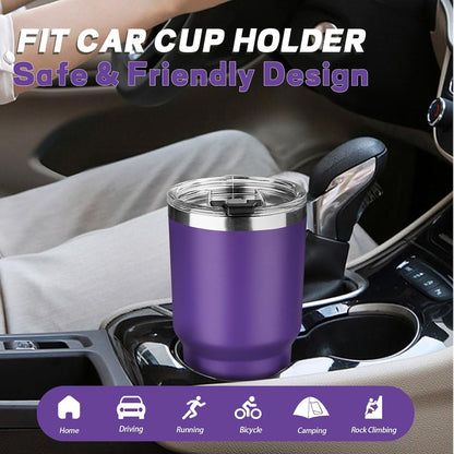 20 oz Tumbler with Lids and Straws, Stainless Steel Insulated Coffee Tumbler, Double Wall Vacuum Insulated Travel Mug Cup, Leakproof Thermal Coffee Cup for Hot and Cold Drinks (azure blue)