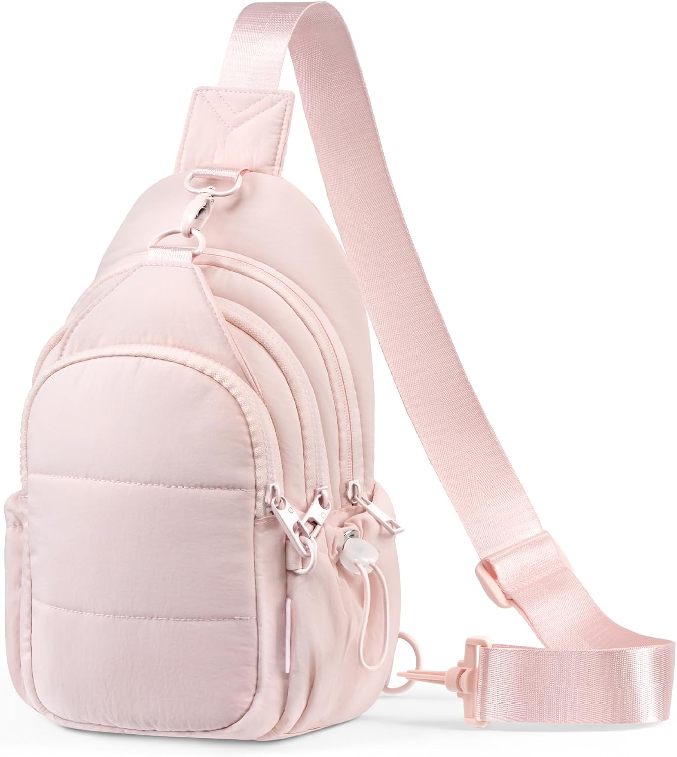 TOPEAST Sling Bag for Women, Anti-Theft Crossbody Bag with RFID Blocking & Water Bottle Holder for Travel, Water-resistant