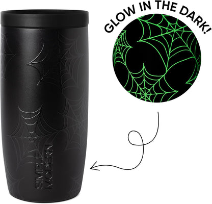 Simple Modern Halloween Signature Voyager | 16oz Travel Coffee Mug Tumbler with 360° Lid | Gifts for Women Men | Ceramic-Lined Insulated Stainless Steel Cold Brew Iced Coffee Cup | Spooky Mix