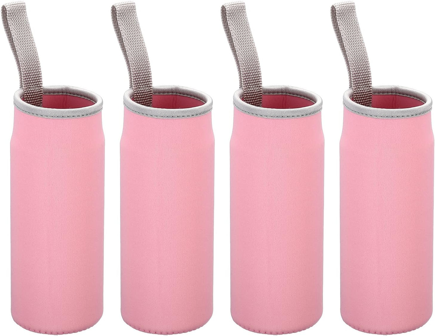 PATIKIL Water Bottle Sleeves, Neoprene Insulated Bottle Bag Holder Carrier Pouch with Finger Strap