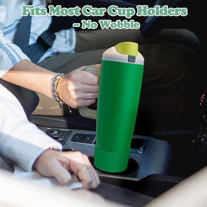 2PCS Silicone Boots for Owala 30oz & 40oz FreeSip Sway Bottles & Tumblers – Non-Slip, Scratch-Resistant, Stability Enhancer for Owala Accessories (Eucalyptus Green) - Colors B