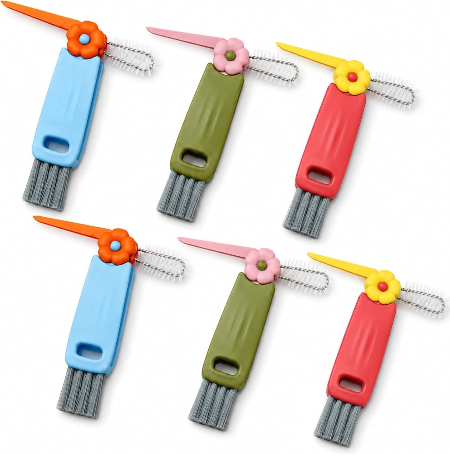 3 Pack Cup Lid Cleaning Brush Water Bottle Cleaner Brush, Bottle Brush Cleaner for Stanley Owala, Cup Bottle Cleaner Brush for Tumbler Kitchen Bottle Mug