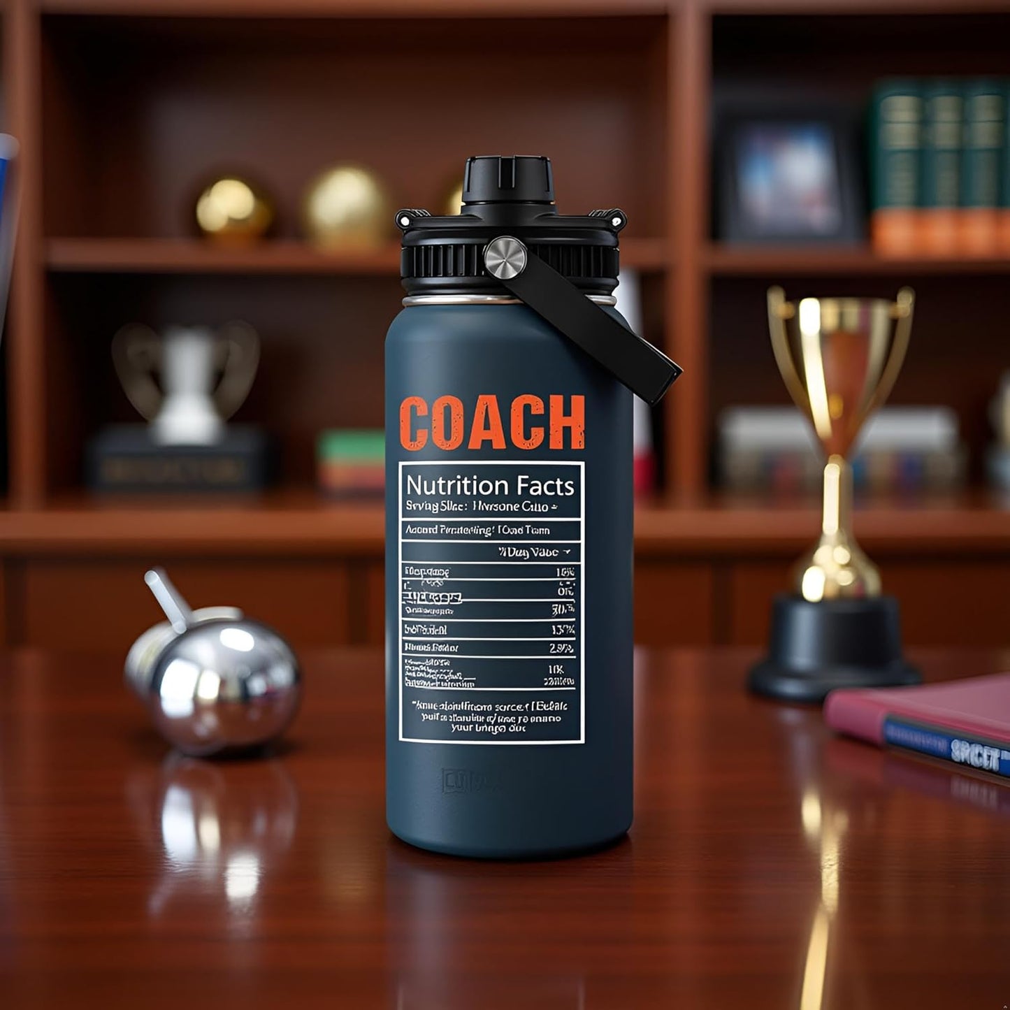 Pickleball Water Bottle 32oz | Insulated Stainless Steel Travel Tumbler with Lid Leak-Proof Keep Hot or Cold, BPA-Free |Dink Responsibly Gifts for Pickleball Lovers