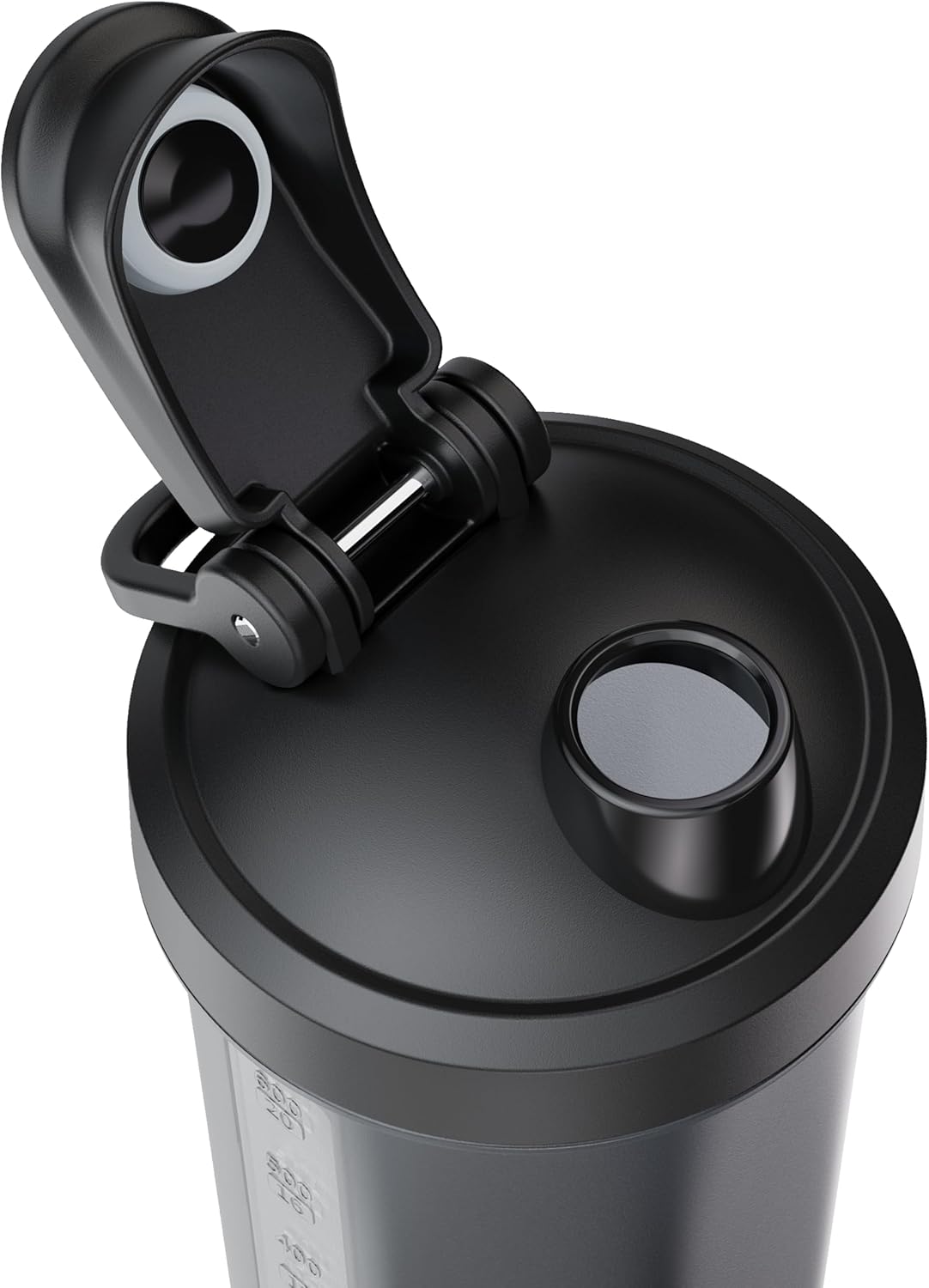 VOLTRX Protein Shaker Bottle, Merger USB C Rechargeable Electric Protein Shake Mixer, Shaker Cups for Protein Shakes and Meal Replacement Shakes, BPA Free, 24oz