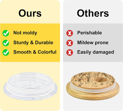 10 Pcs 20 oz Tumbler Lid Plastic Skinny Tumbler Lid Replacement Splash Resistant 20 oz Silicone Sliding Skinny Tumbler Lids, BPA Free, Straw Friendly, Multi-Colored