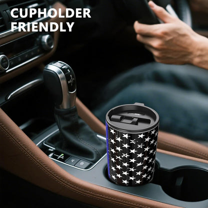 TILUCK 20 oz Insulated Tumbler with BPA-Free Lid, Stainless Steel Vacuum Travel Coffee Mug, Double Wall Coffee Tumbler（20oz，Matte DarkBlue）