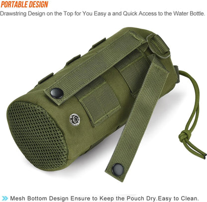 Molle Water Bottle Holder, Water Molle Attachments, Molle Water Bottle Pouch, Tactical Backpack Attachment Pouches