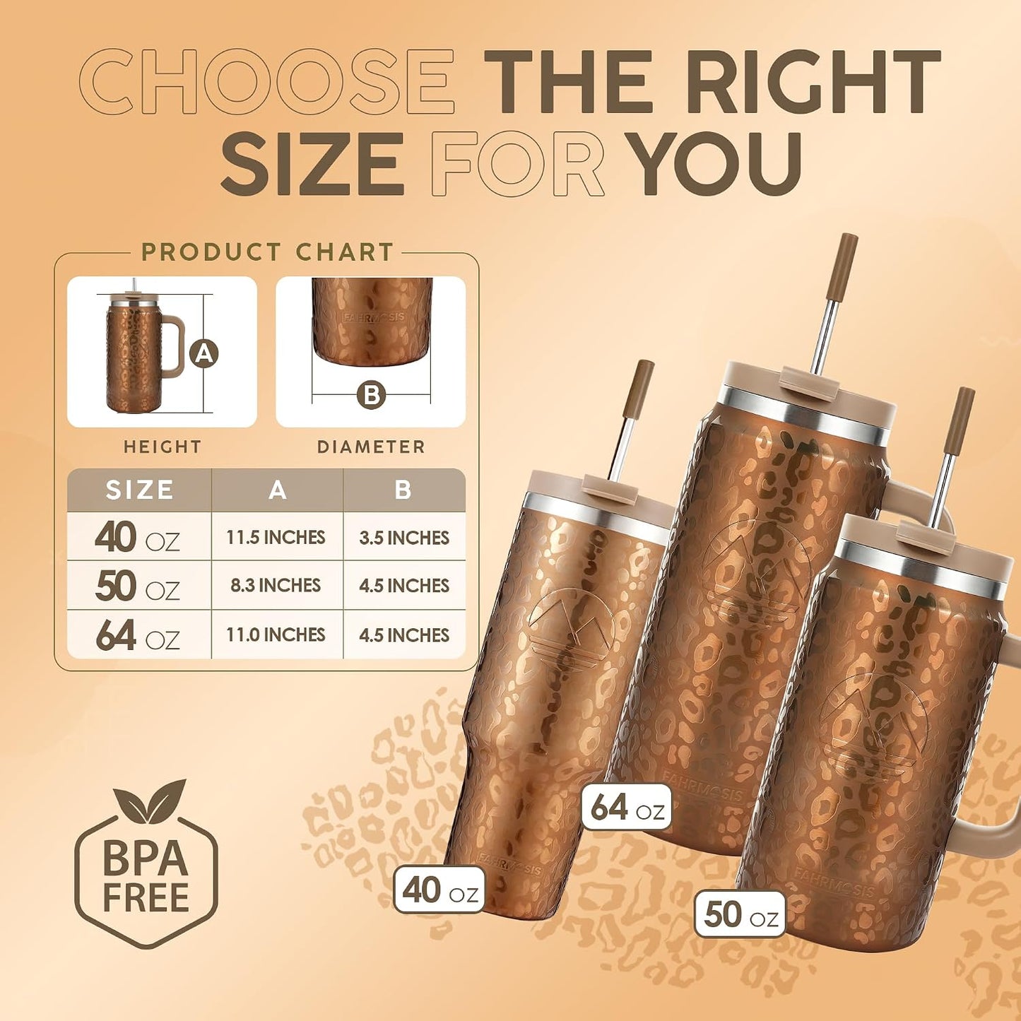40 Oz Tumbler with Handle and Straw Insulated Cup that Fits in Cup Holder for Hot & Cold Drinks Leak Proof Tumbler with Straw Stainless Steel Travel Mug for Men & Women - Pink