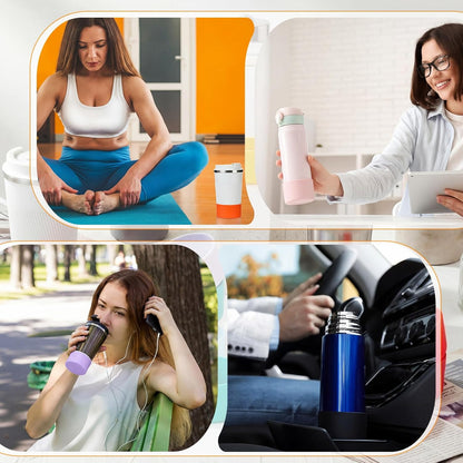 Patelai 24 Pcs Silicone Bottle Boots for Water Tumbler, Bottom Protector, 2.8-3.1in Width Bottom Protector Cover Sleeve
