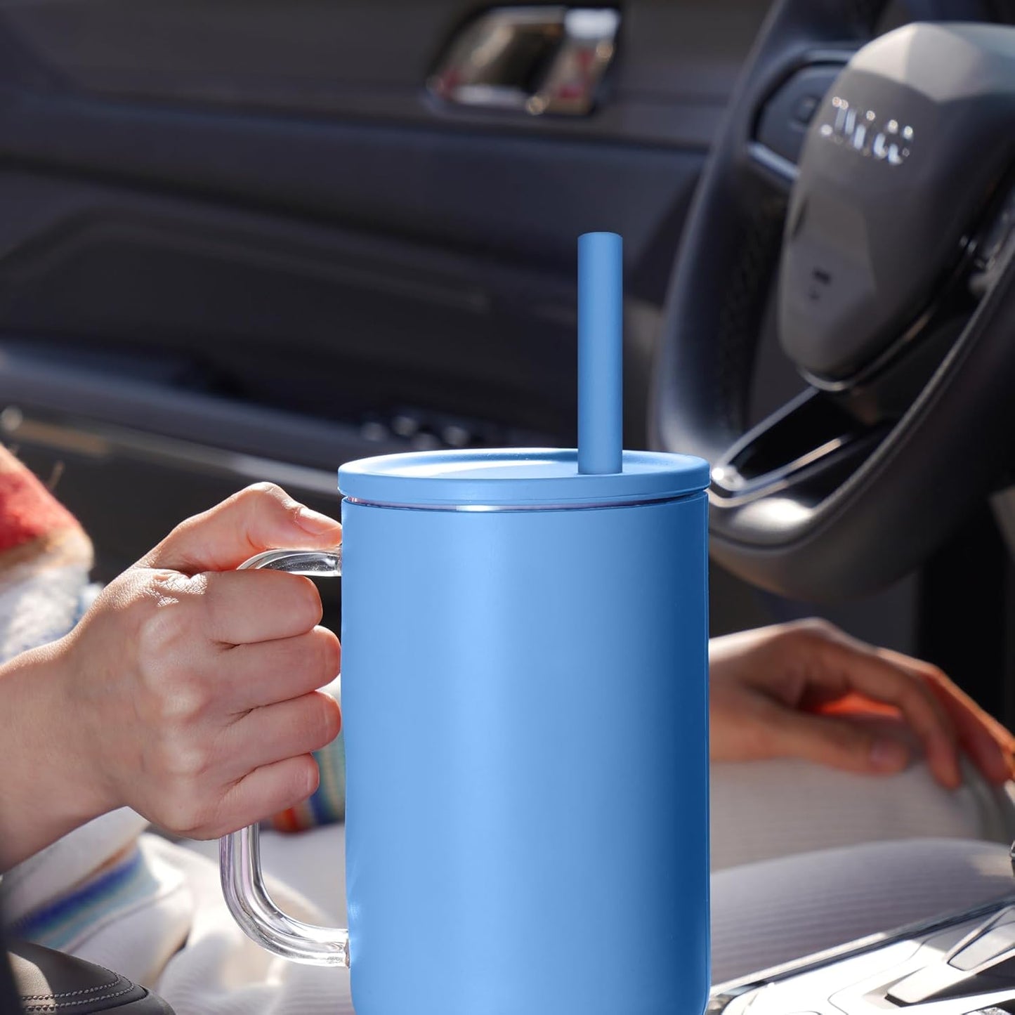 Tomorotec 15PCS Reusable Silicone Drinking Straws w/ 2 Brushes, Fit for Stanley Tumbler 40oz 30oz 20oz, 12" Long Customizable for Various Drinkware, Dishwasher Safe, BPA-Free, Safe for Teeth (Macaron)