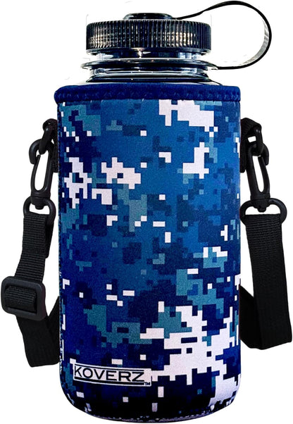 24-30oz 750ml Water Bottle Carrier with Shoulder Strap, Water Bottle Insulator - Midnight Mums