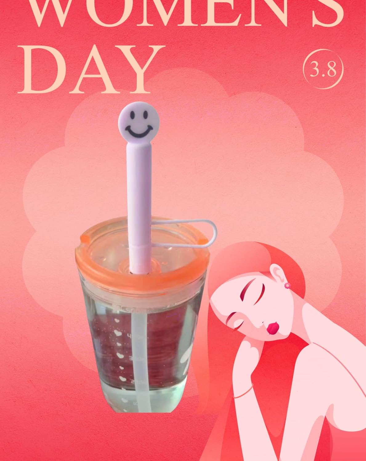 Silicone Straw Covers Cap Compatible with Stanley Cup 30 40 oz-Dust-Proof Reusable Straw Cover for Tumblers and Water Bottles