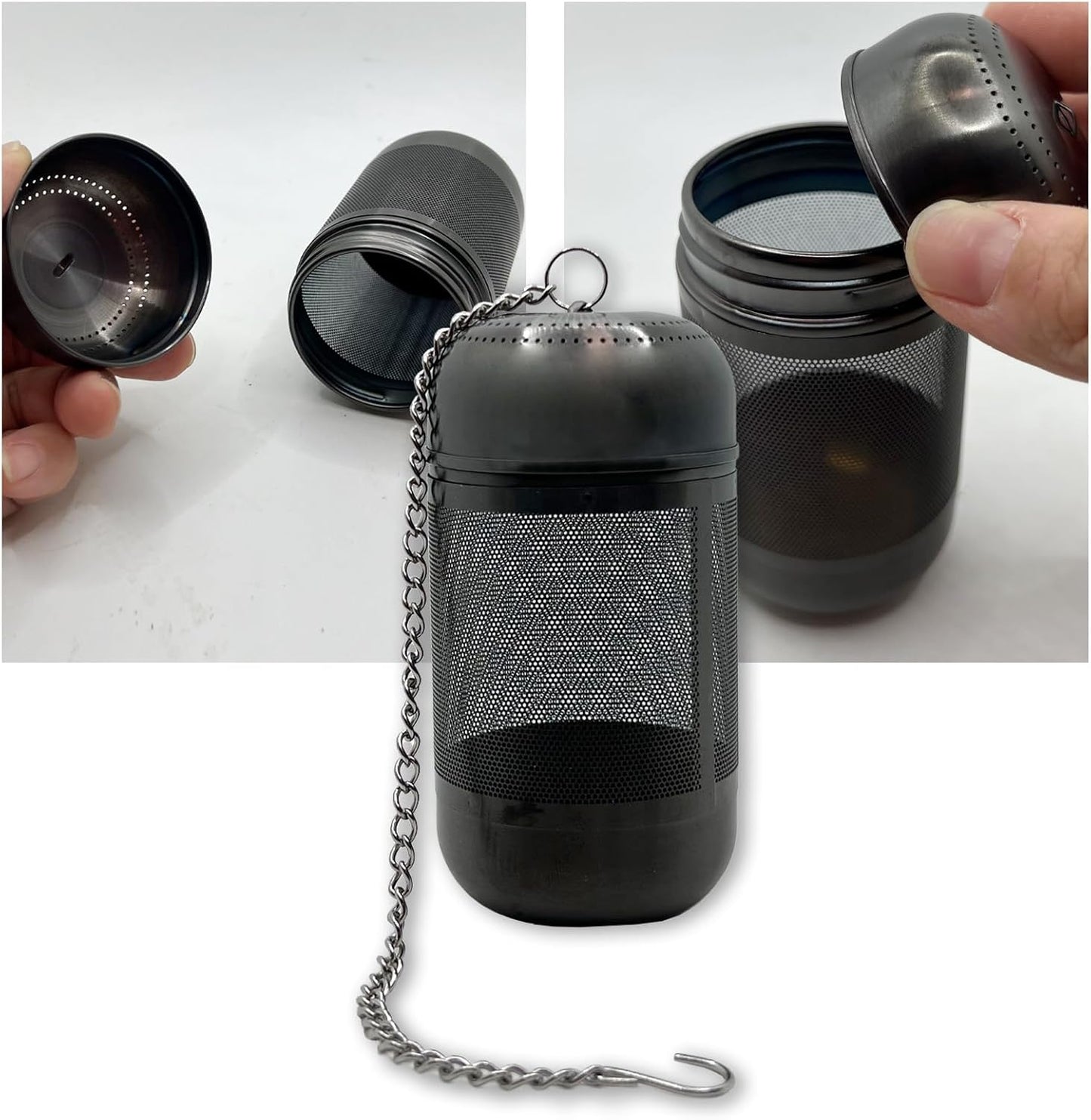 2PCS Fruit Infuser Insert,Flower Tea Infuser for Wide Mouth Water Bottles,Compatible with Stanley,Hydro Flask,Iron Flask, Takeya, ThermoFlask and Similar