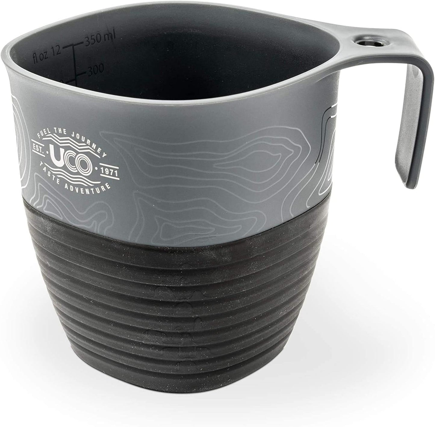 UCO Collapsible Camp Cup for Camping, Backpacking, and Hiking, 12 Ounces