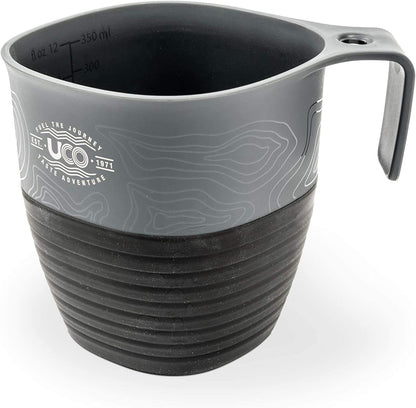 UCO Collapsible Camp Cup for Camping, Backpacking, and Hiking, 12 Ounces