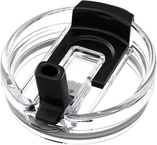 Zenbo 2-in-1 Replacement Lid – Press-In Leakproof Flip Straw & Sip Top, Compatible for Yeti 30oz/35oz/42oz Tumbler Lids, Fit for Hydraflow/Hydrapeak 40oz and REDUCE 40oz/50oz Tumblers