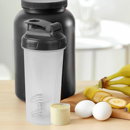 Mr. Pen- Protein Shaker Bottles, 2 Pack, 28 oz, Shaker Bottles with Leak-Proof Flip-Top Lid, Wire Whisk Ball for Smooth Mixing, Ideal for Protein Shakes, Smoothies, and Supplements