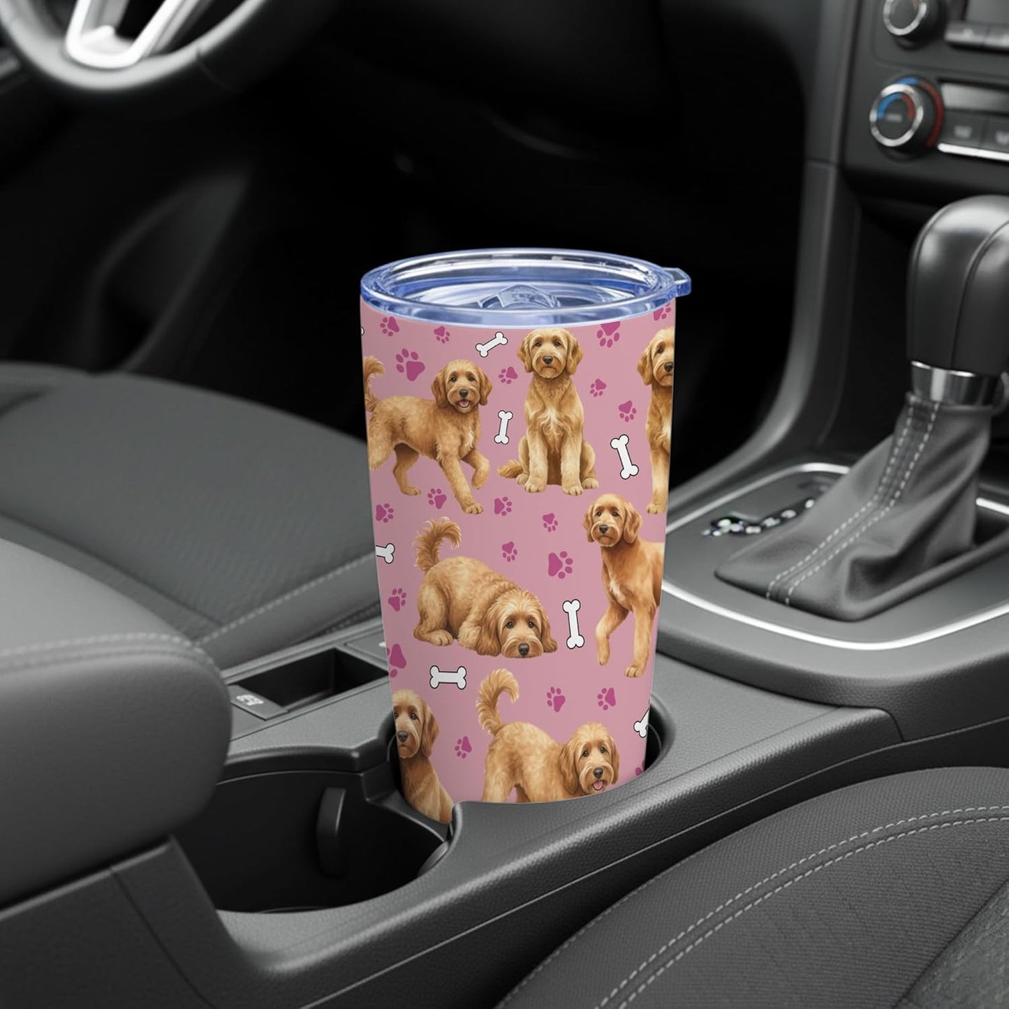 Beagle Gifts for Women Men, 40oz Stainless Steel Insulated Tumbler Travel Cup Mug, Funny and Unique Beagle Gifts for Dog Lover - Colors B