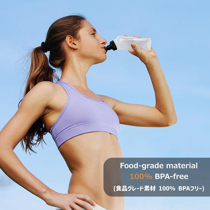 Azarxis Running Water Bottles Flask BPA Free Leakproof Hydration Vest Packs Waist Belt Replacement for Triathlon Marathon Hiking Cycling Climbing Runner