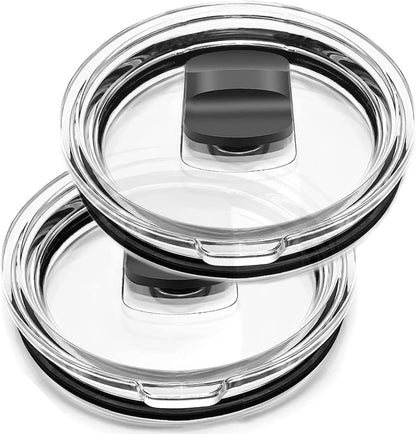LUCEMILL 30 oz Tumbler Lid, Replacement Straw Lids for YETI Rambler 26 oz Cup 30 oz Tumbler, 35 oz Straw Mug, Spill Proof Covers
