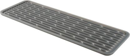 OXO 1372100 Good Grips Silicone Stemware Drying Mat, Gray
